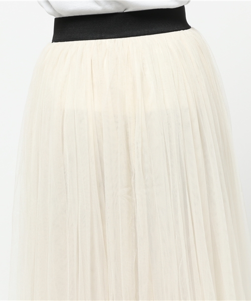 coca（coca）（コカ）の「ふんわりチュールスカート（スカート・レディース・グレー/ネイビー/アイボリー/ブラック/カーキ/ライトグレー・ONESIZE/ONE SIZE）」の16枚目の写真