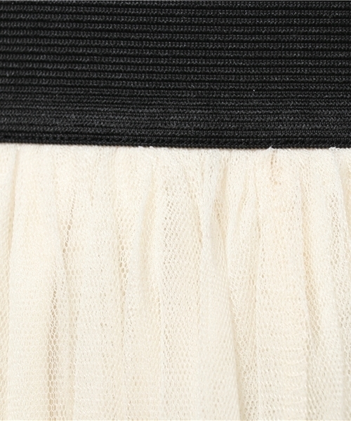 coca（coca）（コカ）の「ふんわりチュールスカート（スカート・レディース・グレー/ネイビー/アイボリー/ブラック/カーキ/ライトグレー・ONESIZE/ONE SIZE）」の14枚目の写真