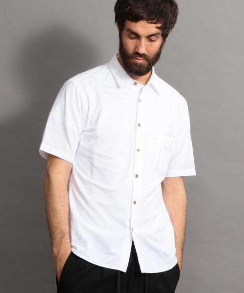 BEAUTY&YOUTH UNITED ARROWS（ビューティーアンドユースユナイテッドアローズ）の「BY COOLMAX シアサッカー シャツ ◆（シャツ/ブラウス・メンズ・ホワイト/ネイビー・X-SMALL/SMALL/X-LARGE/LARGE/MEDIUM）」の19枚目の写真