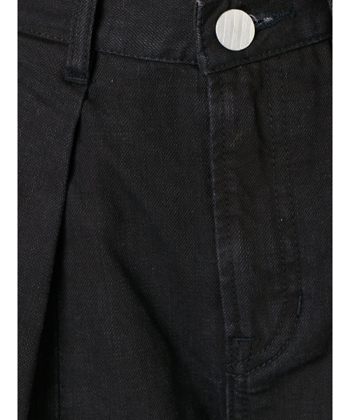 MURUA（ムルーア）の「ワイドラッパDENIMパンツ（デニムパンツ・レディース・ブラック/ブルー・1/2）」の9枚目の写真