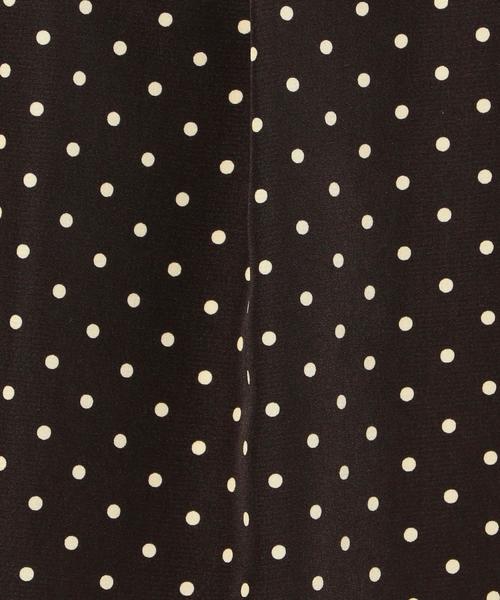 BEAUTY&YOUTH UNITED ARROWS(ビューティーアンドユースユナイテッドアローズ)の「BY ドットスタンドカラ―フリルスリーブブラウス ◆(シャツ/ブラウス・レディース・ブラック/ブラウン・FREE)」の12枚目の写真