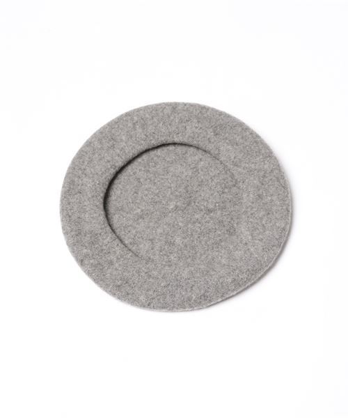 WEGO（ウィゴー）の「WEGO/ウールベレー帽（ハンチング/ベレー帽・レディース・ブラック/ベージュ/グレー/ワイン・FREE）」の7枚目の写真