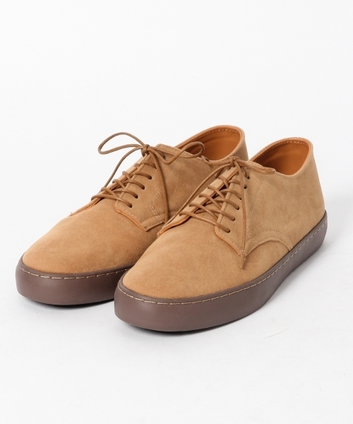 GLOBAL WORK（グローバルワーク）の「プレーントゥスニーカーSS/781240（スニーカー・メンズ・ブラック/ベージュ/オフホワイト/ネイビー・LARGE/SMALL/MEDIUM）」の3枚目の写真