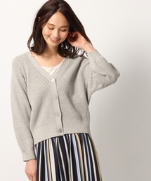 GLOBAL WORK | 【ウォッシャブル】ワッフルバルーンスリーブカーデ/780923(カーディガン/ボレロ)