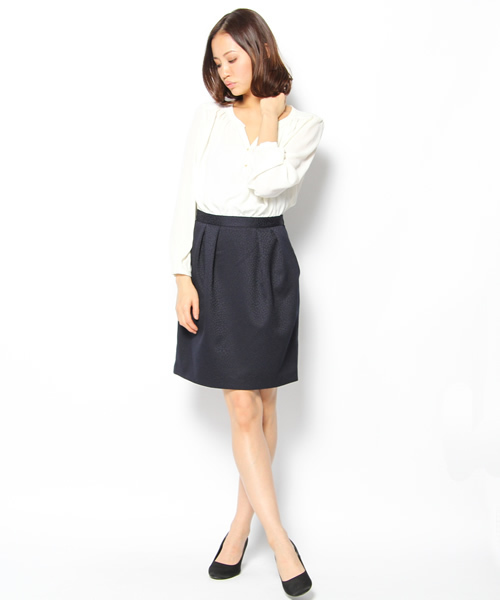 Soareak（ソアリーク）の「レオパードガラドッキングワンピース（ワンピース・レディース・ネイビー/ライトピンク・SMALL）」の6枚目の写真