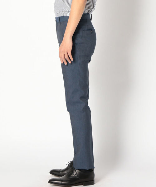 SHIPS(シップス)の「SD: ウォッシャブル ウール/モヘア ソリッド スラックス(コバルトブルー)(その他パンツ・メンズ・コバルトブルー・42/44/46/48/50)」の10枚目の写真