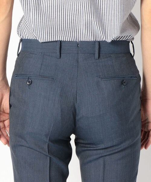 SHIPS(シップス)の「SD: ウォッシャブル ウール/モヘア ソリッド スラックス(コバルトブルー)(その他パンツ・メンズ・コバルトブルー・42/44/46/48/50)」の5枚目の写真