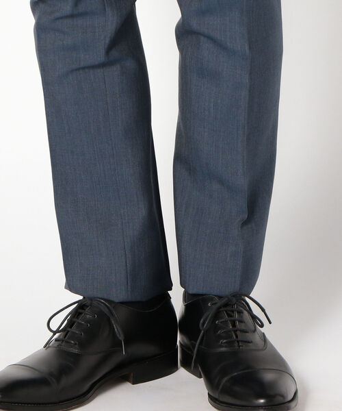 SHIPS(シップス)の「SD: ウォッシャブル ウール/モヘア ソリッド スラックス(コバルトブルー)(その他パンツ・メンズ・コバルトブルー・42/44/46/48/50)」の4枚目の写真