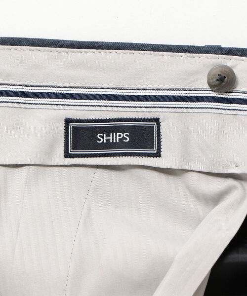 SHIPS(シップス)の「SD: ウォッシャブル ウール/モヘア ソリッド スラックス(コバルトブルー)(その他パンツ・メンズ・コバルトブルー・42/44/46/48/50)」の3枚目の写真