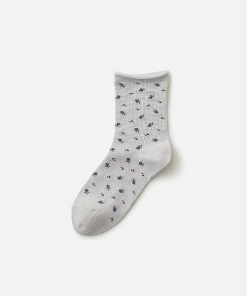 クルクルワッフル花柄ソックス ソックス 靴下 クルクルワッフル花柄ソックス をセール価格で購入できます Tabio 靴下屋 セール 靴下屋 ソックス 靴下 靴下屋 クツシタヤ のソックス 靴下 靴下屋 靴下屋 クツシタヤ のファッション 格安即決