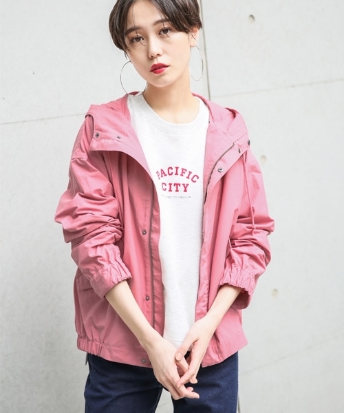 LOWRYS FARM(ローリーズファーム)の「キノウツキマンパ 805026(マウンテンパーカー・レディース・ブラック/ベージュ/カーキ/オレンジ/ブルー/その他1・MEDIUM/LARGE)」の6枚目の写真