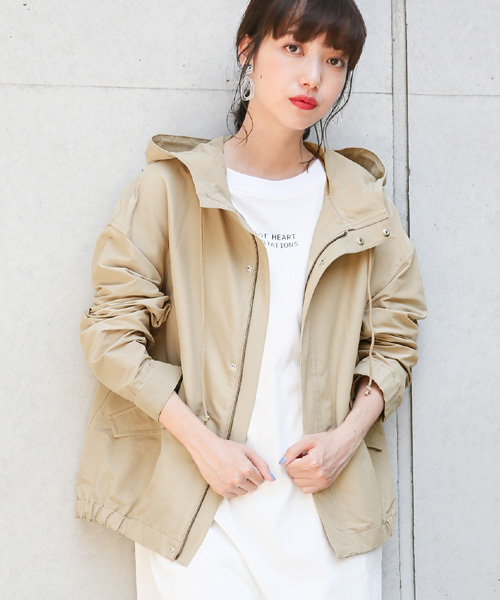 LOWRYS FARM(ローリーズファーム)の「キノウツキマンパ 805026(マウンテンパーカー・レディース・ブラック/ベージュ/カーキ/オレンジ/ブルー/その他1・MEDIUM/LARGE)」の3枚目の写真