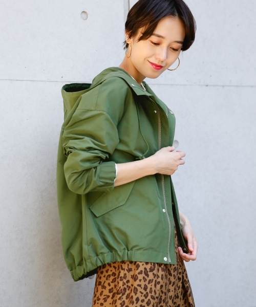 LOWRYS FARM(ローリーズファーム)の「キノウツキマンパ 805026(マウンテンパーカー・レディース・ブラック/ベージュ/カーキ/オレンジ/ブルー/その他1・MEDIUM/LARGE)」の4枚目の写真