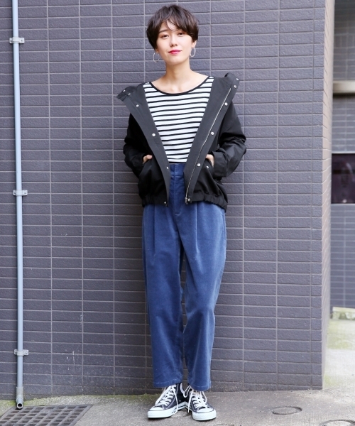 LOWRYS FARM(ローリーズファーム)の「キノウツキマンパ 805026(マウンテンパーカー・レディース・ブラック/ベージュ/カーキ/オレンジ/ブルー/その他1・MEDIUM/LARGE)」の7枚目の写真