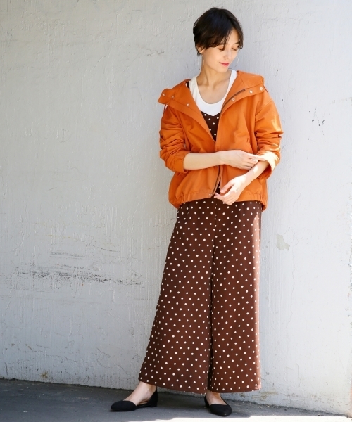 LOWRYS FARM(ローリーズファーム)の「キノウツキマンパ 805026(マウンテンパーカー・レディース・ブラック/ベージュ/カーキ/オレンジ/ブルー/その他1・MEDIUM/LARGE)」の8枚目の写真