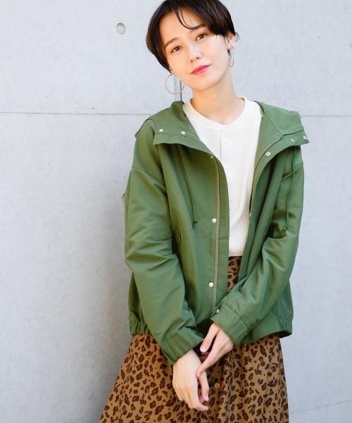 LOWRYS FARM(ローリーズファーム)の「キノウツキマンパ 805026(マウンテンパーカー・レディース・ブラック/ベージュ/カーキ/オレンジ/ブルー/その他1・MEDIUM/LARGE)」の10枚目の写真