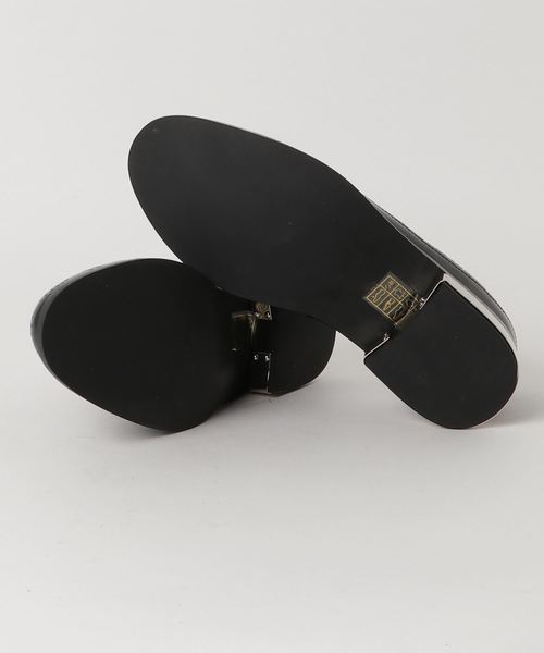 Jeffrey Campbell（ジェフリーキャンベル）の「ウィングチッププレートヒールシューズ（ローファー・レディース・ブラック・38/36/37/35/39）」の3枚目の写真