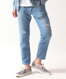 MONKEY TIME | ＜MT×LEE＞∴ デニム 9レングス クラッシュ パンツ(デニムパンツ)