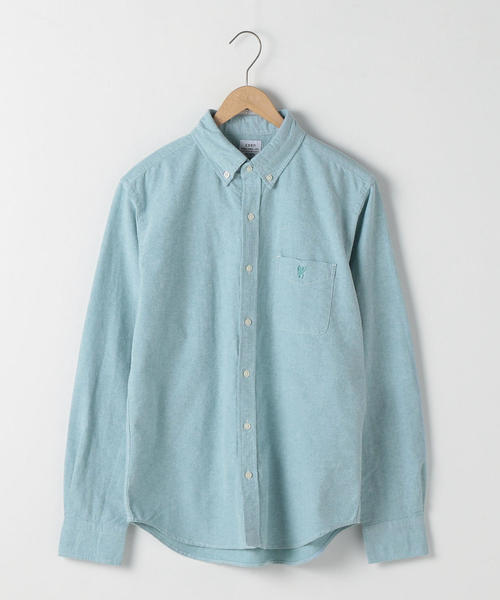 coen（コーエン）の「起毛オックスフォードボタンダウンシャツ（シャツ/ブラウス・メンズ・コバルトブルー/パープル/ホワイト/レッド・X-LARGE/LARGE/MEDIUM/SMALL）」の19枚目の写真