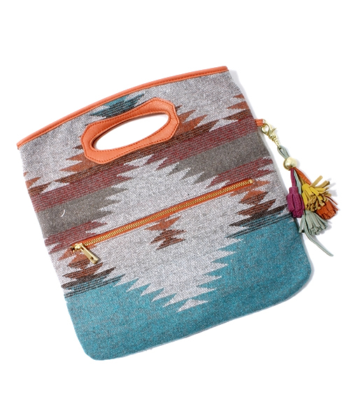 Another Edition（アナザーエディション）の「AE[EC]NATIV CLT（クラッチバッグ・レディース・ブラック/シャーベット・フリー）」の6枚目の写真