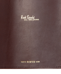 ROCK STEADY × PORTER BOOK COVER　ポーター Rock Steady（ロックステディ）の「WTAPS×RockSteady×PORTER LEATHER