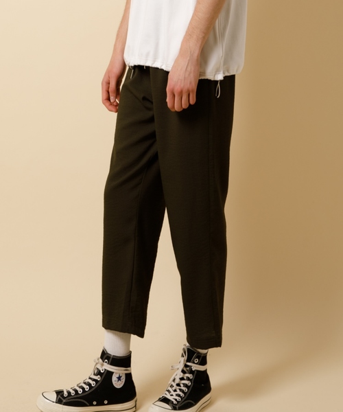 YARD PLUS(ヤードプリュス)の「YARD PLUS イージークロップドパンツ(その他パンツ・メンズ・ブラック/カーキ・MEDIUM/LARGE)」の2枚目の写真