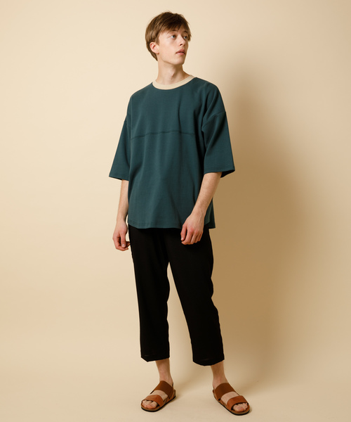 YARD PLUS(ヤードプリュス)の「YARD PLUS イージークロップドパンツ(その他パンツ・メンズ・ブラック/カーキ・MEDIUM/LARGE)」の17枚目の写真