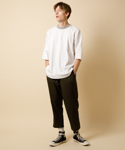 YARD PLUS(ヤードプリュス)の「YARD PLUS イージークロップドパンツ(その他パンツ・メンズ・ブラック/カーキ・MEDIUM/LARGE)」の13枚目の写真