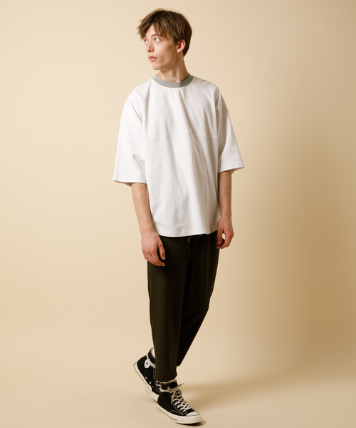 YARD PLUS(ヤードプリュス)の「YARD PLUS イージークロップドパンツ(その他パンツ・メンズ・ブラック/カーキ・MEDIUM/LARGE)」の6枚目の写真