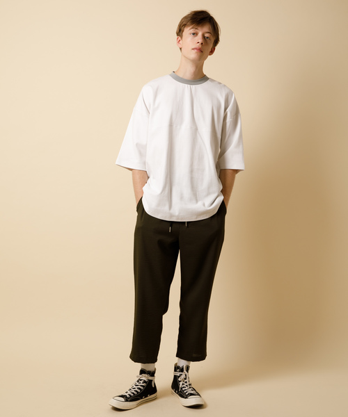 YARD PLUS(ヤードプリュス)の「YARD PLUS イージークロップドパンツ(その他パンツ・メンズ・ブラック/カーキ・MEDIUM/LARGE)」の19枚目の写真