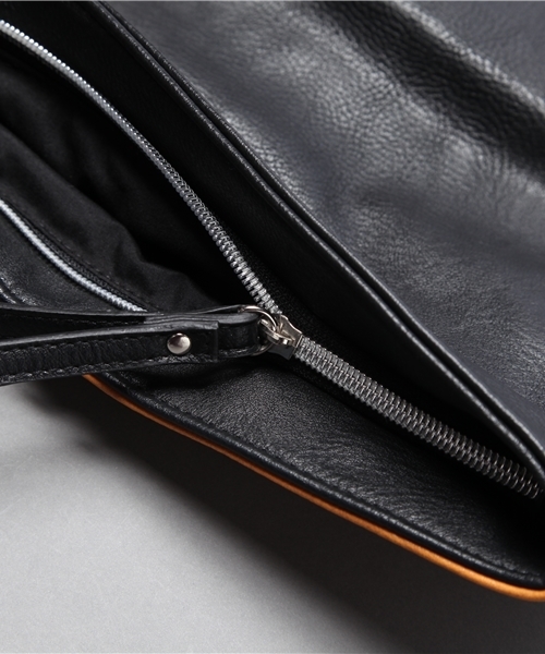 UNION STATION（ユニオンステーション）の「2WAY CLUTCH BAG（クラッチバッグ・メンズ・ブラック/ブルー/イエロー/ブラック系その他・FREE）」の8枚目の写真