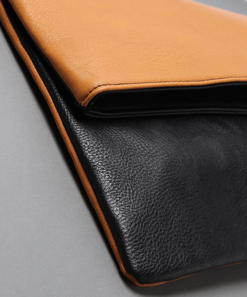 UNION STATION（ユニオンステーション）の「2WAY CLUTCH BAG（クラッチバッグ・メンズ・ブラック/ブルー/イエロー/ブラック系その他・FREE）」の10枚目の写真