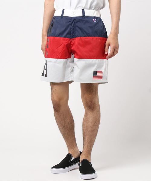 Champion Golf(チャンピオンゴルフ)の「【Champion/チャンピオン】メンズ GOLF ショーツ(その他パンツ・メンズ・レッド/オレンジ/ターコイズブルー・MEDIUM/X-LARGE/LARGE)」の2枚目の写真