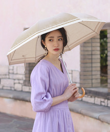 Bou Jeloud | 【WEB限定】夏の必需品◆晴雨兼用◆フレンチライン折りたたみ傘(折りたたみ傘)
