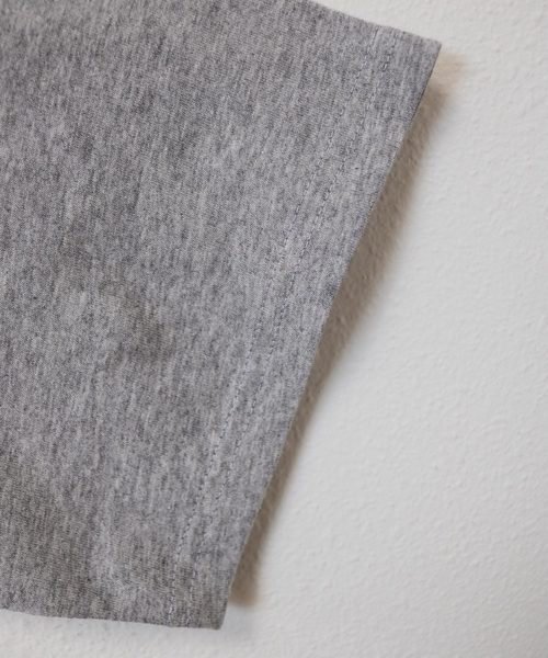 andme(アンドミー)の「コットン天竺半袖マキシ丈Tシャツワンピース(ワンピース・レディース・グレー/チャコールグレー/ベージュ/カーキ/ブラック/オフホワイト・M)」の15枚目の写真
