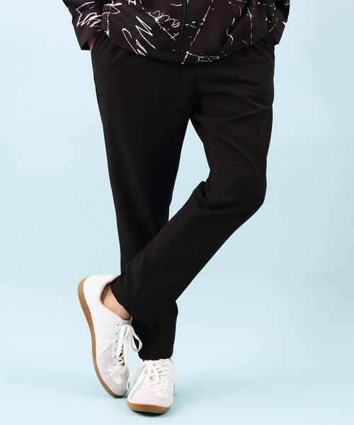 8(eight)(エイト)の「チェック スキニーパンツ テーパード アンクル丈(チノパンツ・メンズ・ブラック/グレー系その他/チャコールグレー・MEDIUM/LARGE)」の1枚目の写真