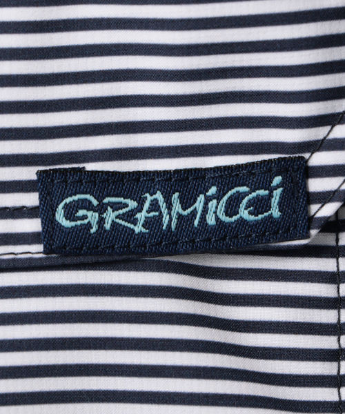 Gramicci（グラミチ）の「GRAMiCCi: 別注 スイム ショーツ(パターン)（水着・メンズ・オフホワイト/ブラック/オリーブ/ネイビー・SMALL/MEDIUM/LARGE）」の10枚目の写真