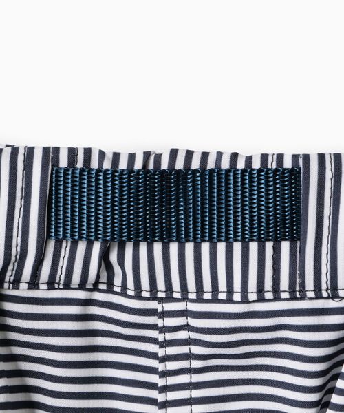 Gramicci（グラミチ）の「GRAMiCCi: 別注 スイム ショーツ(パターン)（水着・メンズ・オフホワイト/ブラック/オリーブ/ネイビー・SMALL/MEDIUM/LARGE）」の15枚目の写真