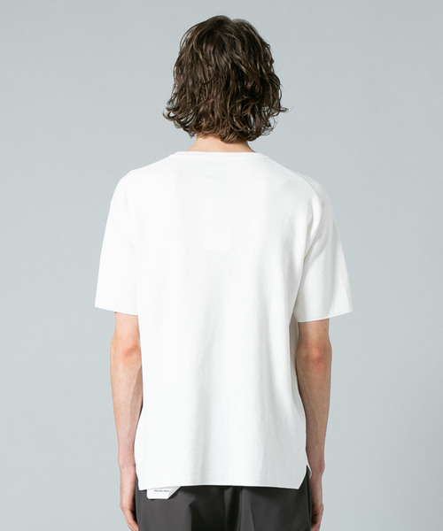 BATONER（バトナー）の「【BATONER】32GスムースTEE（Tシャツ/カットソー・メンズ・ダークグリーン/ホワイト/ブラック・1/2）」の18枚目の写真