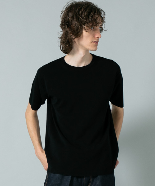 24SS Batoner バトナー 定番SMOOTH Tシャツ ブラック 2 BATONER】32GスムースTEE（Tシャツ/カットソー）｜BATONER
