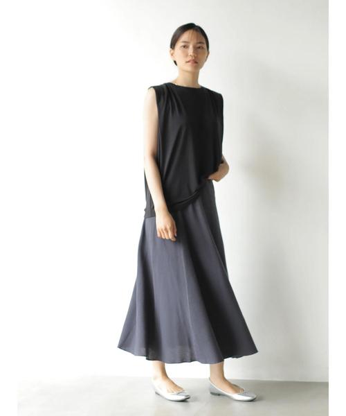 AMERICAN HOLIC（アメリカンホリック）の「ポコポコカットマキシスカート＊（スカート・レディース・チャコールグレー/ブラック/モカ/グレー系その他・FREE）」の17枚目の写真