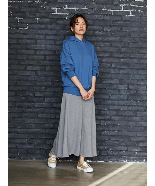 AMERICAN HOLIC（アメリカンホリック）の「ポコポコカットマキシスカート＊（スカート・レディース・チャコールグレー/ブラック/モカ/グレー系その他・FREE）」の22枚目の写真