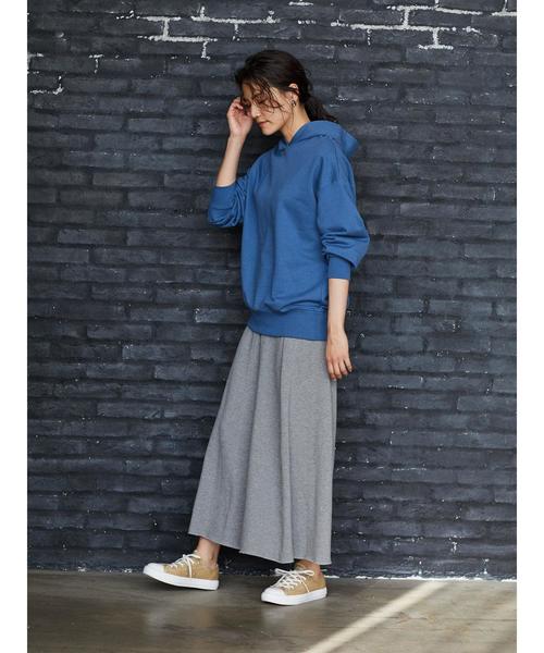 AMERICAN HOLIC（アメリカンホリック）の「ポコポコカットマキシスカート＊（スカート・レディース・チャコールグレー/ブラック/モカ/グレー系その他・FREE）」の21枚目の写真