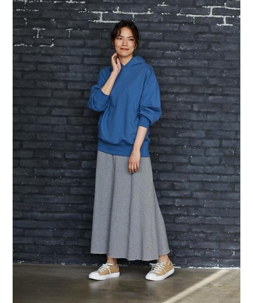 AMERICAN HOLIC（アメリカンホリック）の「ポコポコカットマキシスカート＊（スカート・レディース・チャコールグレー/ブラック/モカ/グレー系その他・FREE）」の20枚目の写真