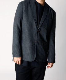 INASTUDIOS ZOO（イーナストゥディオスズー）の「「INASTUDIOS SELECT」ツィードテーラードジャケット（テーラードジャケット）」