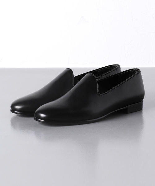 UNITED ARROWS(ユナイテッドアローズ)の「<UNITED ARROWS> レザー スリッポン ◆(スリッポン・メンズ・ブラック・42/40/41/43)」の1枚目の写真
