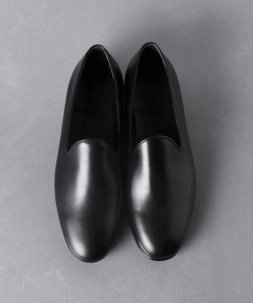 UNITED ARROWS(ユナイテッドアローズ)の「<UNITED ARROWS> レザー スリッポン ◆(スリッポン・メンズ・ブラック・42/40/41/43)」の2枚目の写真