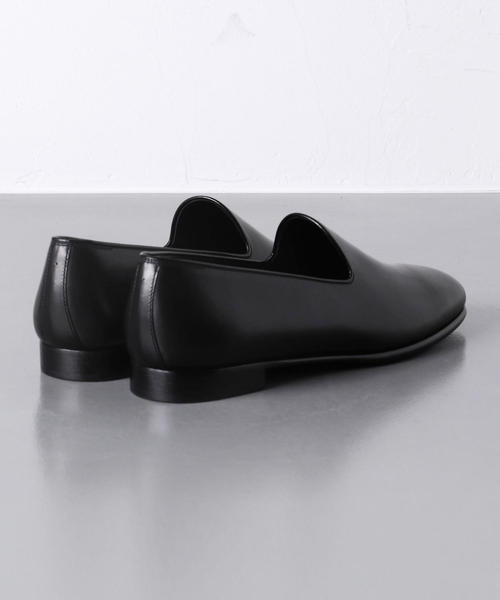 UNITED ARROWS(ユナイテッドアローズ)の「<UNITED ARROWS> レザー スリッポン ◆(スリッポン・メンズ・ブラック・42/40/41/43)」の4枚目の写真