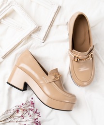 WEGO | WEGO/ビット付きヒールローファー(ローファー)