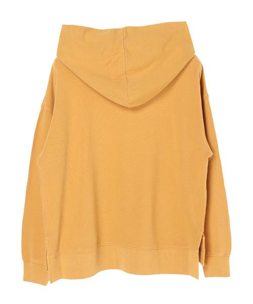 AMERICAN HOLIC（アメリカンホリック）の「ピグメントフード付裏毛プルオーバー　＊（パーカー・レディース・チャコールグレー/ベージュ/カーキ/ピンク/マスタード・M/L）」の17枚目の写真